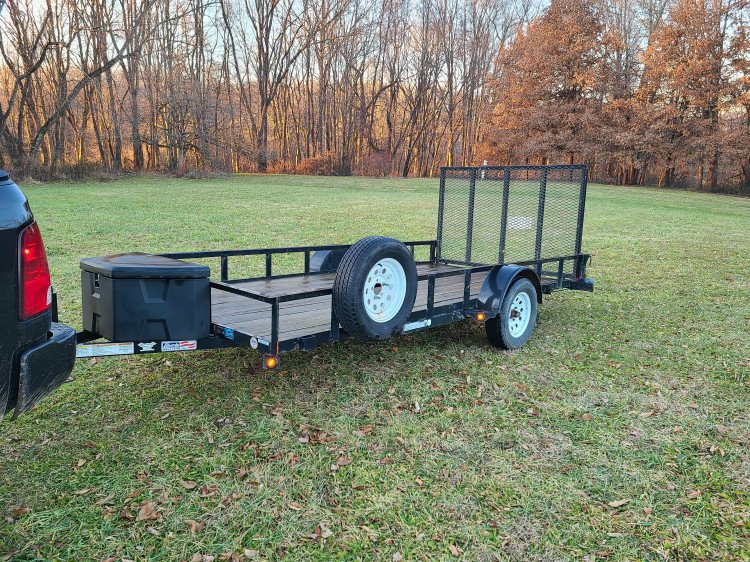 14 Foot Landscaping Trailer